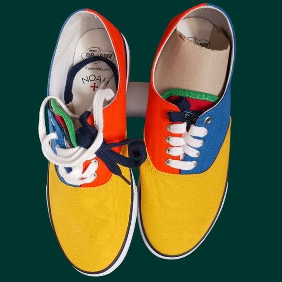 XSperry Top-Sider Noah Mens Colorblock Canvas Sneakers Size 6M multicolors - Picture 9 of 9